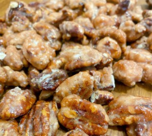 Nueces Pecan garrapiñadas