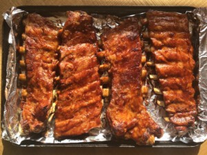 Ribs en salsa barbacoa