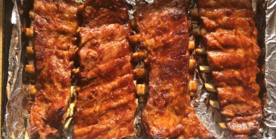 Ribs en salsa barbacoa