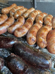 chorizos y morcillas