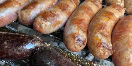 chorizos y morcillas