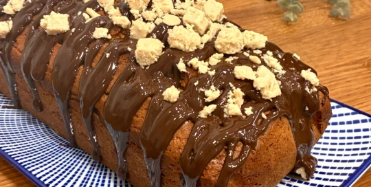 Budín de Turrón de Maní