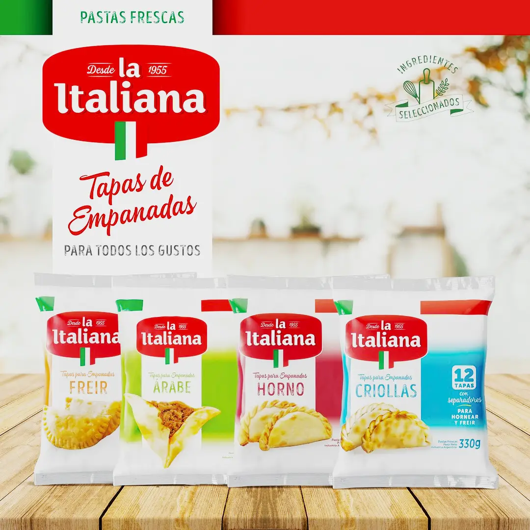 Tapas para Empanadas La Italiana